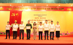 Xã Hòa Lạc: Tổng kết công tác bầu cử đại biểu Quốc hội và HĐND các cấp nhiệm kỳ 2026-2031