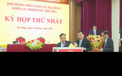 Xã Hạ Bằng bầu lãnh đạo chủ chốt nhiệm kỳ mới
