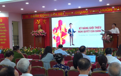 Phường Phúc Lợi tập huấn kỹ năng tuyên truyền viên cơ sở