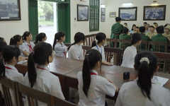 Xã Trung Giã tổ chức tiết học giáo dục từ lịch sử