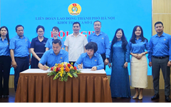 Khối thi đua số 1 LĐLĐ thành phố ký giao ước thi đua năm 2026