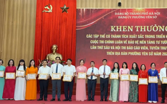 Phường Yên Sở tổng kết các cuộc thi tuyên truyền về Đảng