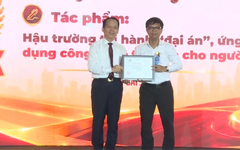 Trao giải cuộc thi ‘Chuyện nghề thi hành án dân sự’ lần thứ 2