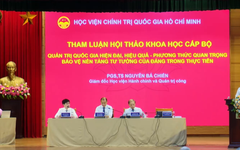 Bảo vệ nền tảng tư tưởng của Đảng trong quản trị quốc gia hiện đại