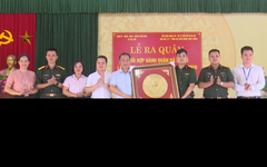 Hành quân dã ngoại làm công tác dân vận