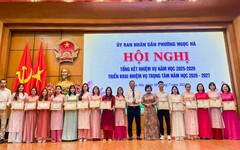 Phường Ngọc Hà tổng kết năm học 2025 - 2026