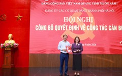 Đồng chí Nguyễn Thanh Liêm là Bí thư Đảng uỷ Cơ quan Báo và PT-TH Hà Nội