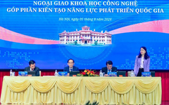 Ngoại giao khoa học công nghệ kiến tạo phát triển đất nước
