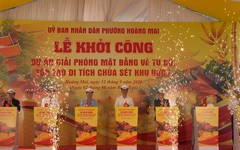 Phường Hoàng Mai khởi công tu bổ tôn tạo chùa Sét