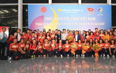 Đoàn thể thao Việt Nam lên đường sang Nhật Bản dự ASIAD 2026