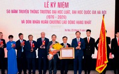 Trường Đại học Luật, Đại học Quốc gia Hà Nội đón nhận Huân chương Lao động hạng Nhất