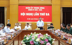 Tổng Bí thư, Chủ tịch nước chủ trì Hội nghị Quân ủy Trung ương lần thứ Ba