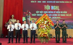 Phường Hoàng Mai kỷ niệm 80 năm lực lượng vũ trang Thủ đô