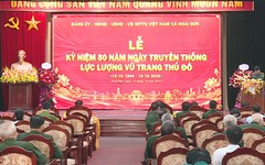 Xã Hoài Đức kỷ niệm 80 năm truyền thống LLVT Thủ đô