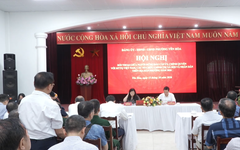 Chính quyền phường Yên Hòa đối thoại cùng nhân dân