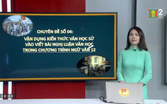 Ôn thi môn Ngữ văn: Vận dụng văn học sử vào viết bài nghị luận văn học