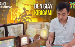 Nhớ về Hà Nội qua những lớp giấy Kirigami | HANOI Review | 03/05/2025