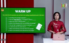 Ôn thi môn tiếng Anh: Review lesson 8 - The reading comprehension question and strategies