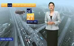 Dự báo thời tiết sáng | 01/10/2025