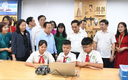 Thêm 2 trường THCS được trang bị phòng học STEM