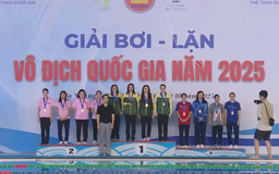 TP.HCM đứng nhất tại Giải bơi vô địch quốc gia 2025