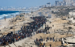 500.000 người Palestine trở về thành phố Gaza