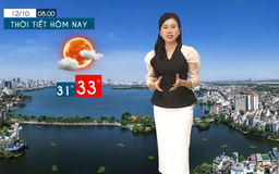 Dự báo thời tiết tối | 12/10/2025