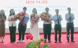 Hà Nội công bố 13 đội tuyển học sinh giỏi quốc gia