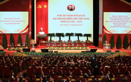 Khai mạc Đại hội Đại biểu Đảng bộ thành phố Hà Nội lần thứ XVIII