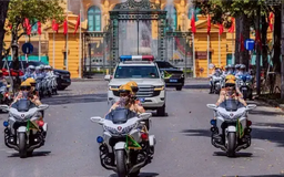 Phân luồng giao thông phục vụ Đại hội Đảng bộ TP Hà Nội