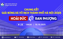 Chung kết Giải bóng đá vô địch TP Hà Nội 2025