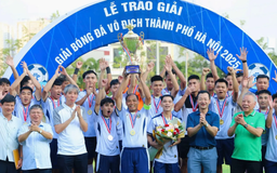 Hoài Đức đăng quang Giải vô địch bóng đá Hà Nội lần thứ nhất