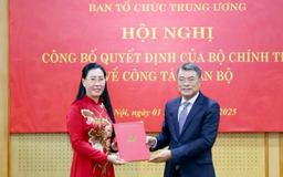 Bộ Chính trị bổ nhiệm Phó Trưởng Ban Tổ chức Trung ương