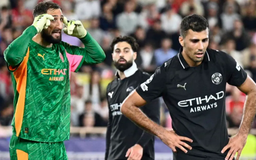 Man City hòa cay đắng Monaco dù Haaland lập cú đúp