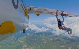 Kỷ lục 'leo núi trên không' đầu tiên ở độ cao 2.500m
