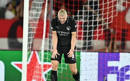 Erling Haaland giận dữ với kết quả ở Monaco