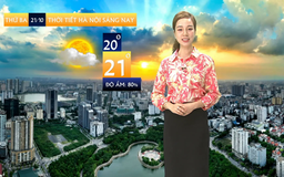 Dự báo thời tiết sáng | 21/10/2025