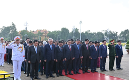 Lãnh đạo Đảng, Nhà nước viếng lăng Chủ tịch Hồ Chí Minh