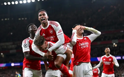Arsenal thắng trận thứ sáu liên tiếp