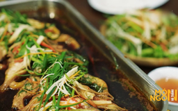 Cá tầm hấp ngọc mãn đường | Món ngon ở Hà Thành | 22/10/2025