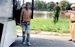 Khống chế tài xế ngáo đá gây nguy hiểm cho người đi đường