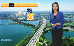 Dự báo thời tiết trưa | 23/10/2025