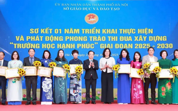 Hà Nội lan tỏa phong trào 'Trường học hạnh phúc'