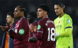 West Ham United tiếp tục rơi vào khủng hoảng