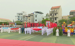 Gần 1.500 VĐV dự khai mạc Đai hội TDTT xã Chương Dương