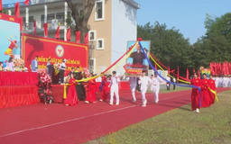 Xã Hoà Xá khai mạc đại hội thể dục thể thao