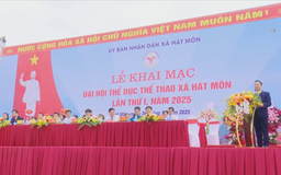Đại hội Thể dục Thể thao xã Hát Môn lần thứ I