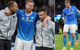 De Bruyne chấn thương nặng, nghỉ thi đấu 4 tháng
