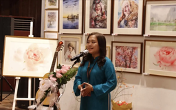 Triển lãm tranh màu nước quốc tế 'Hành trình kết nối'