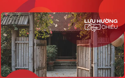 Cổng tre nhà cũ
